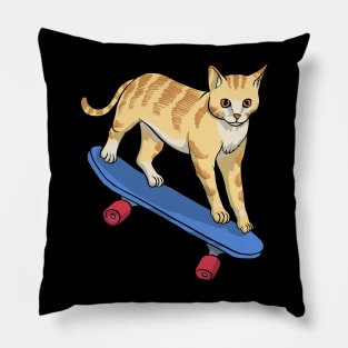 Cartoon cat 5 Pillow