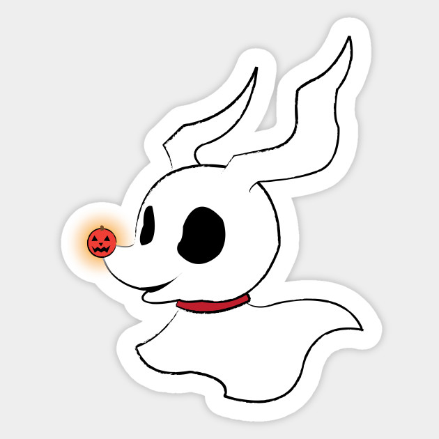 Nightmare Dog Nightmare Before Christmas Sticker Teepublic