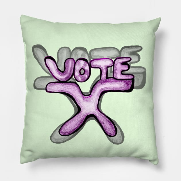 Vote Pillow by IanWylie87