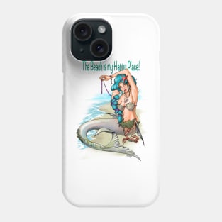 The beach is my happy place! Phone Case