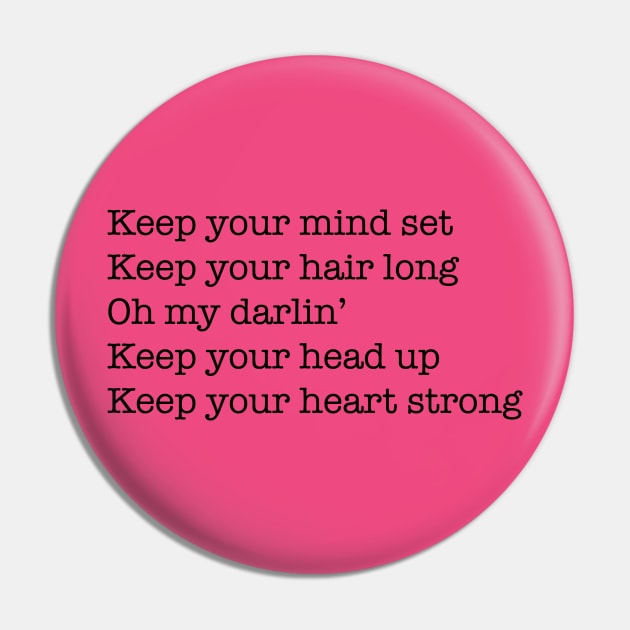 Darlin Quote Pin by designspeak