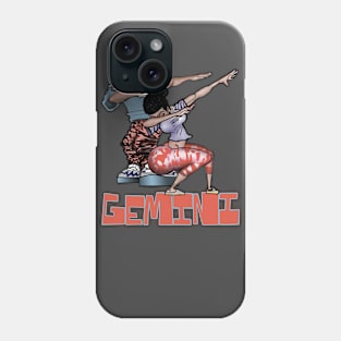 Front and Back Gemini BG Phone Case