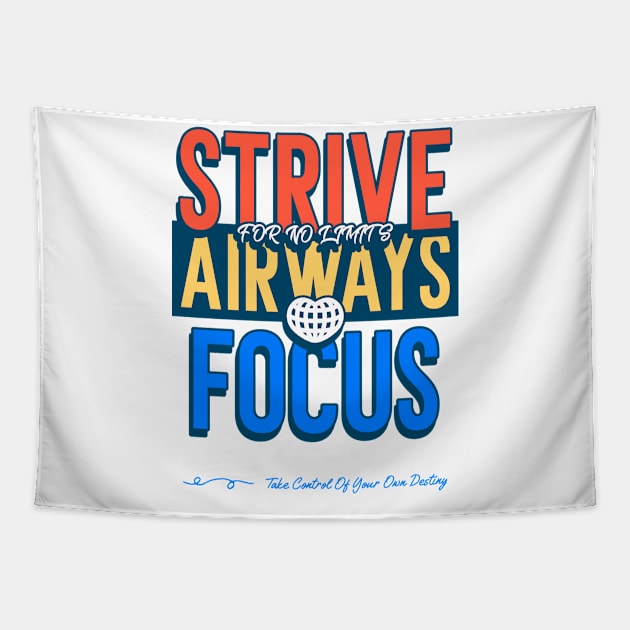 Strive Airways Tapestry by Pod11 Prints