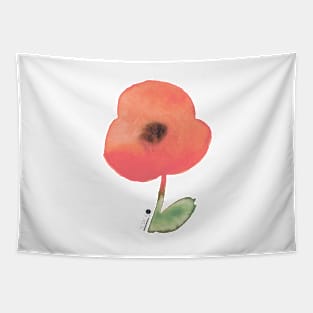 Red Poppy Tapestry