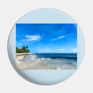 Dominican Republic Amber Coast Beach Strolling Pin