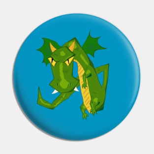 Angry Dragon Pin