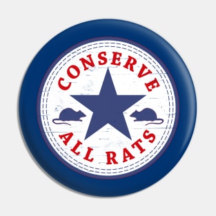 Conserve All Rats Pin