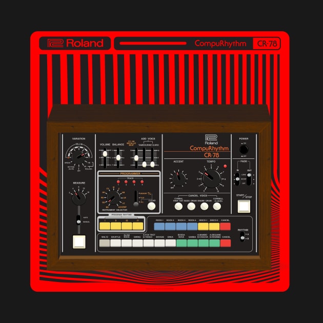 CR-78 analog drum machine by Tiny Little Hammers