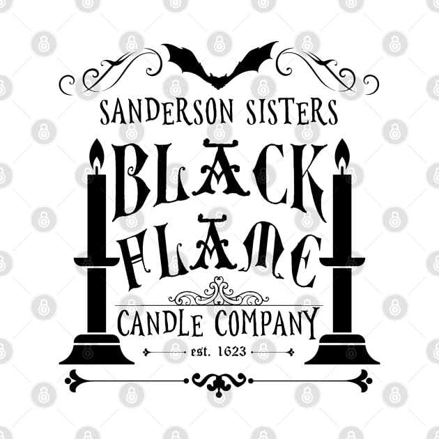Sanderson Sisters Black Flame Candle Co. by jverdi28