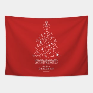 Merry christmas - Merry geexmas - Geeks Tapestry