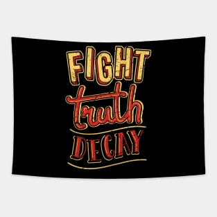 Fight Truth Decay, Anti Conspiracy Tapestry