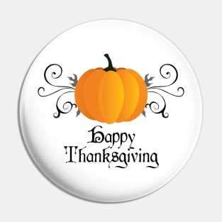 Vintage Pumpkin Thanksgiving Pin