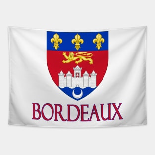 Bordeaux, France - Coat of Arms Design Tapestry