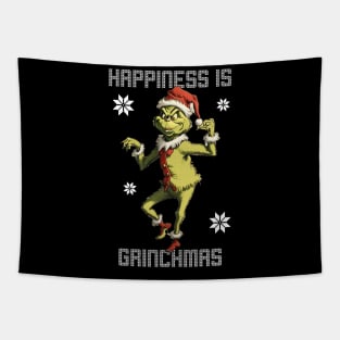 Grinch - Happiness Is Grinchmas Tapestry