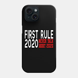 Rule 2020 Corona Pandemic Covid Phone Case