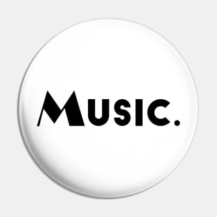 Music. Pin