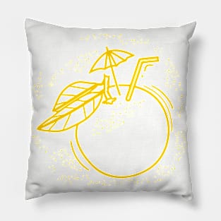 summer oranges Pillow