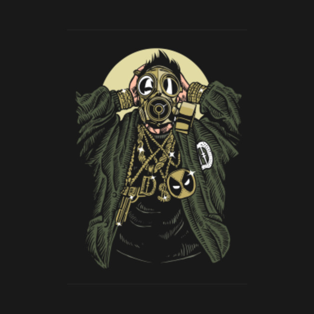 Gangster Gas Mask Hooded Mask Cool Drawings - Drawing Art ...