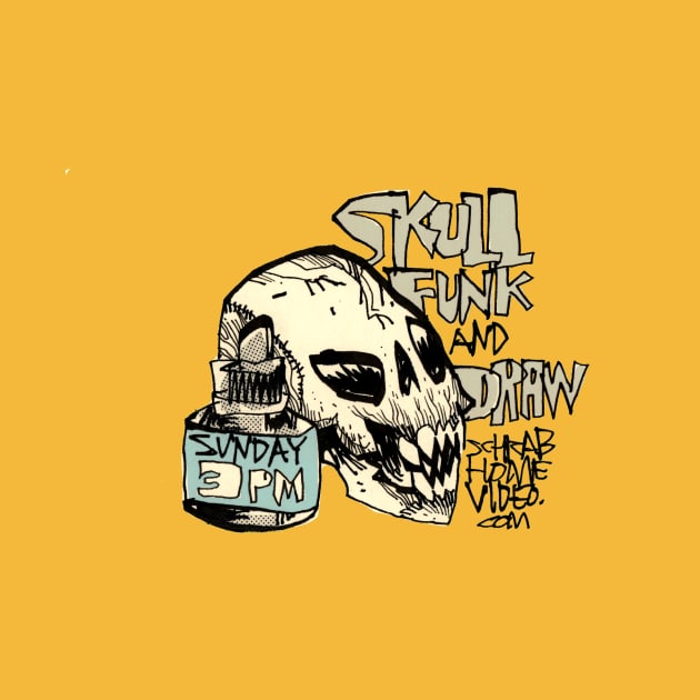 SKULL FUNK & DRAW by Jim Mahfood