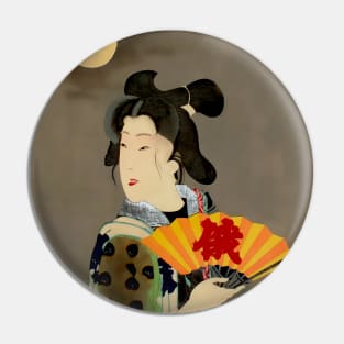 Japanese - oriental -medieval and romantic woman Pin