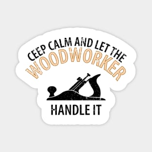 Wood Carpenter Joiner Woodcutter Craftsman Magnet