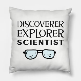 Discoverer Explorer Scientist Pillow