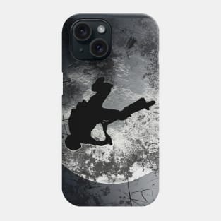 Into the Unknown - Scooter Boy and Moon Phone Case