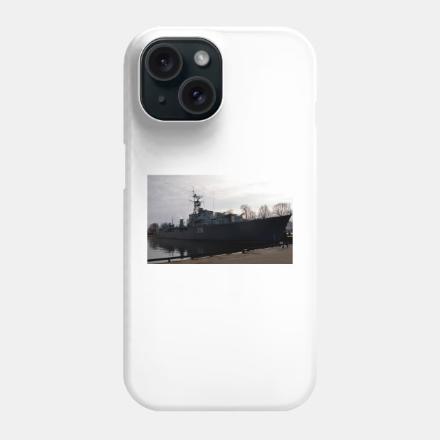 HMCS Haida at rest Phone Case by srosu