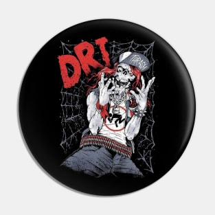 Dirty Rotten Imbeciles Pin