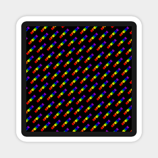 Pride | #PRIDE | Hashtag Pattern Magnet