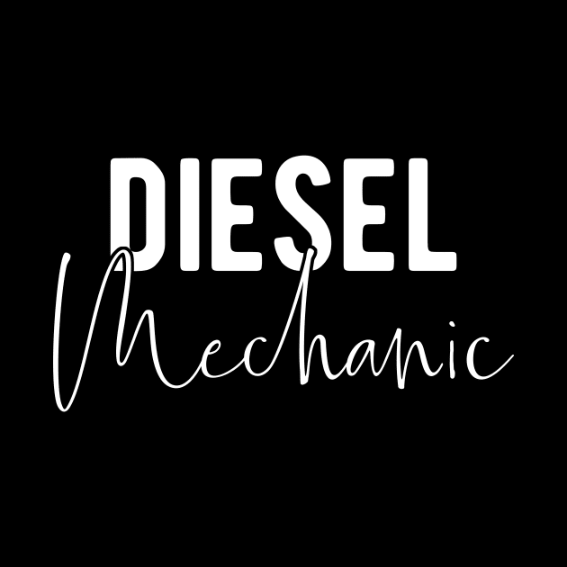 Diesel Mechanic - Machinery Maintaining by BlueTodyArt