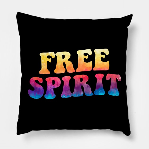 Free Spirit Pillow by GS