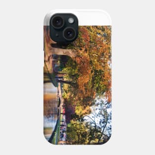 Bourton on the Water Autumn Trees Cotswolds Phone Case