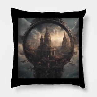 Portal to the Hidden City Pillow