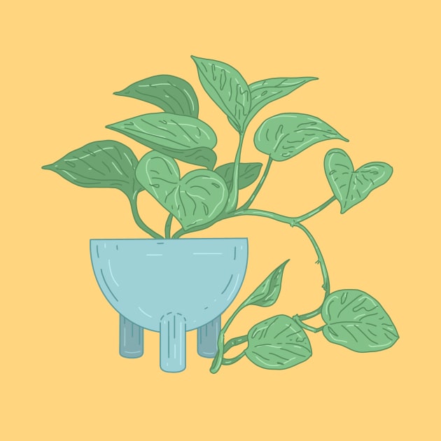 Pastel Pothos by DearestQ