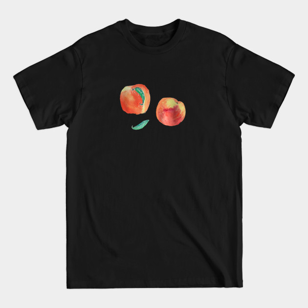 Discover Watercolor Peaches - Fruit - T-Shirt