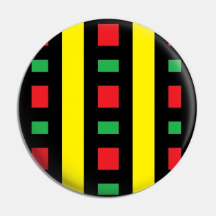 Rasta Africa abstract art design Pin