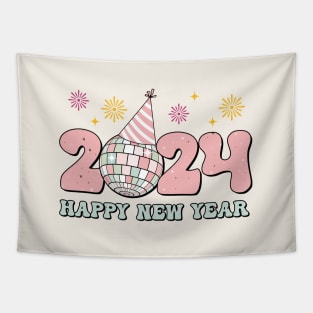 Happy New Year 2024 Tapestry