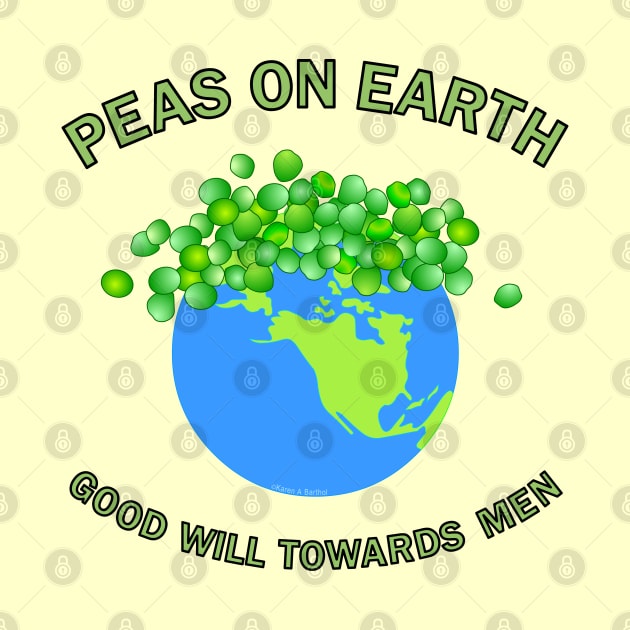 Peas On Earth by Barthol Graphics