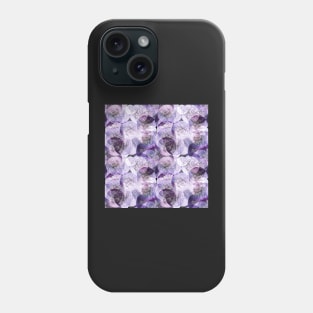 Dark Purple Night Forest Abstract Phone Case