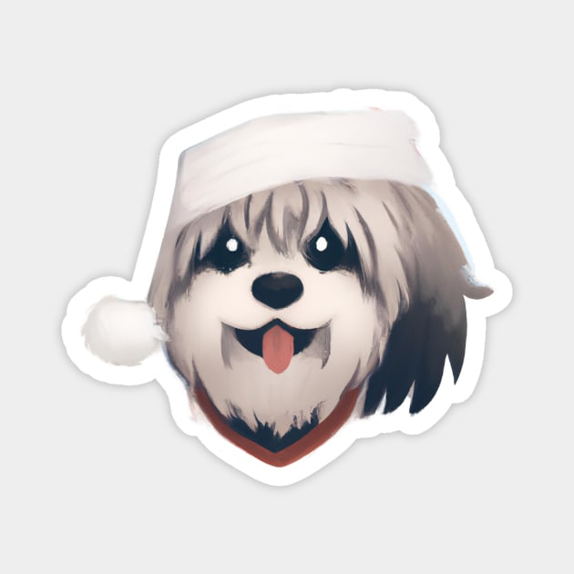 Cute Havanese Drawing Magnet by Play Zoo