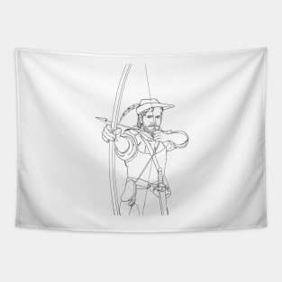 Robin Hood the Legend Tapestry