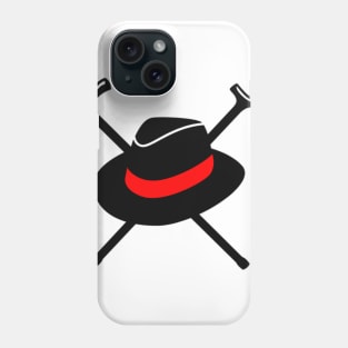 Blouses a hat Phone Case