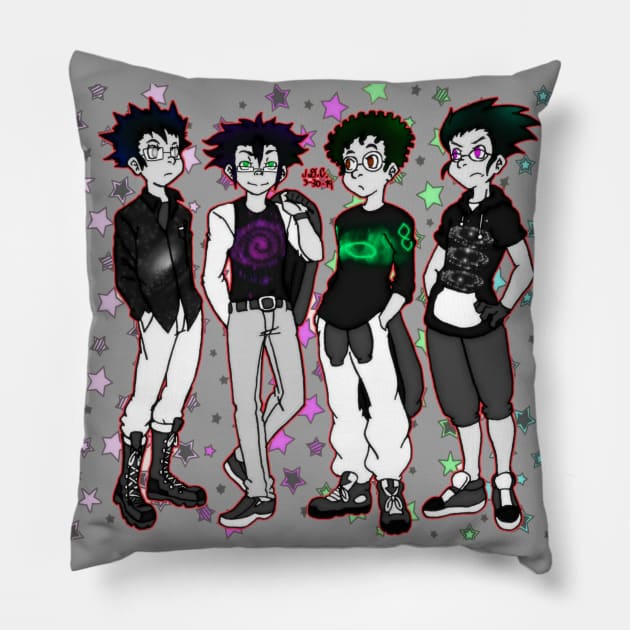 The Four Knights Pillow by TeeJay93