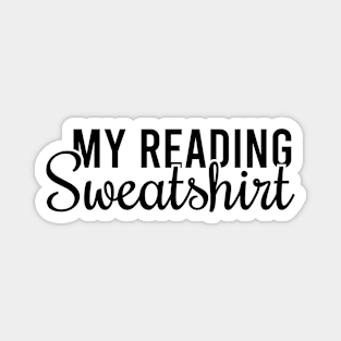 My Reading Sweatshirt Magnet