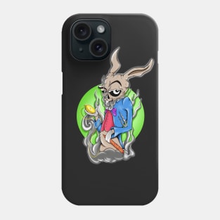 Rabbit from hell Phone Case