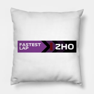 Zhou Guanyu Fastest Lap F1 Pillow