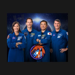 NASA SpaceX Crew-2 Astronauts T-Shirt