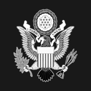 EAGLE. UNITED STATES COAT OF ARMS. SAMER BRASIL T-Shirt