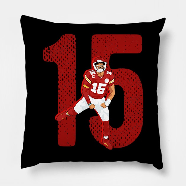 Mahomes Pillow by Mic jr